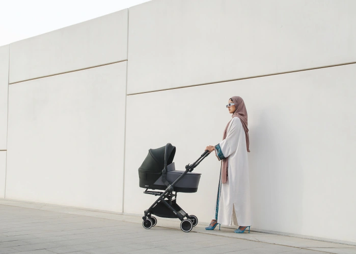 Купити Люлька Anex Air-X Travel Cot - Black з доставкою по Україні | KIDSLINE-46 - зображення