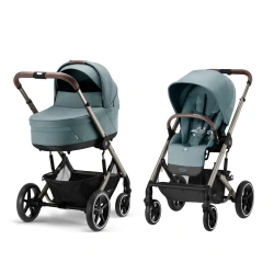 Универсальная коляска 2 в 1 Cybex Balios S Lux Sky Blue - изображение