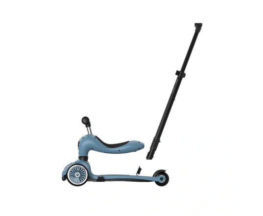 Самокат Scoot and Ride серії Highwaykick-1 Push and Go - сіро-синій
