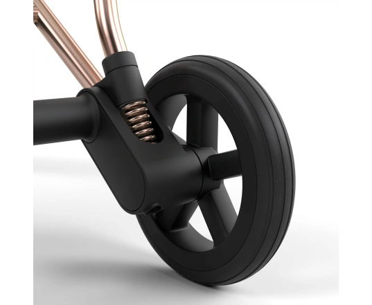 Коляска 2 в 1 Cybex Mios Leaf Green (шасси Rose Gold)
