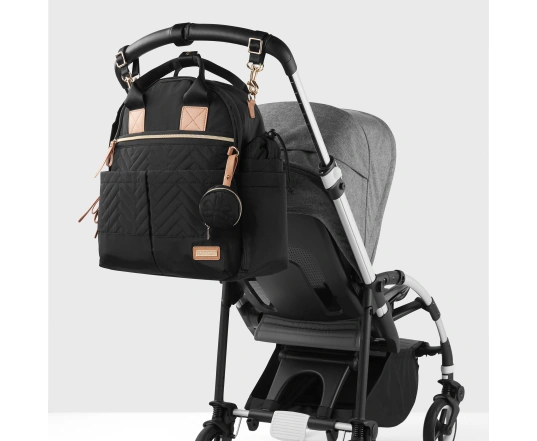 Рюкзак для мами Skip Hop 6 в 1 -  Black