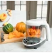 Блендер-пароварка BabyBrezza ONE STEP DELUXE - белый