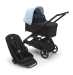 Универсальная коляска 2в1 Bugaboo DRAGONFLY - black/midnight black skyline blue
