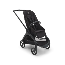Прогулочная коляска Bugaboo DRAGONFLY без капюшона - black/midnight black - изображение