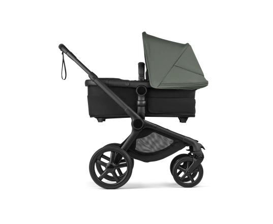 Универсальная коляска 2в1 Bugaboo FOX 5 RENEW - black/heritage black forest green
