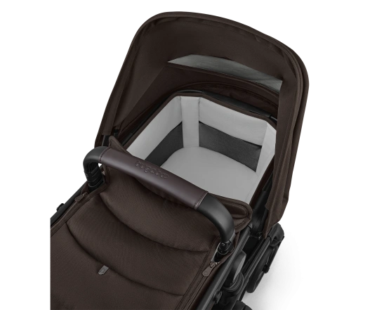 Универсальная коляска 2в1 Bugaboo FOX 5 RENEW - black/cocoa brown-cocoa brown