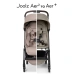 Прогулочная коляска Joolz AER 2 + слинг и плед Wildride - boho