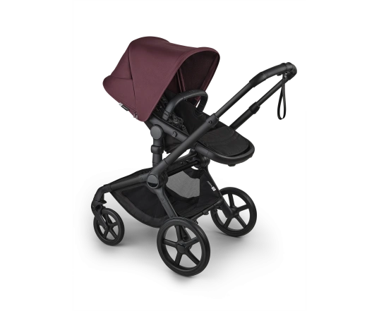 Універсальна коляска 2в1 Bugaboo FOX 5 RENEW - black/heritage black dark cherry