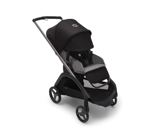 Прогулочная коляска Bugaboo DRAGONFLY - graphite/grey melange midnight black