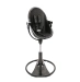 Стульчик для кормления Bloom Fresco Black в комплекте с вкладышами из экокожи - Midnight black