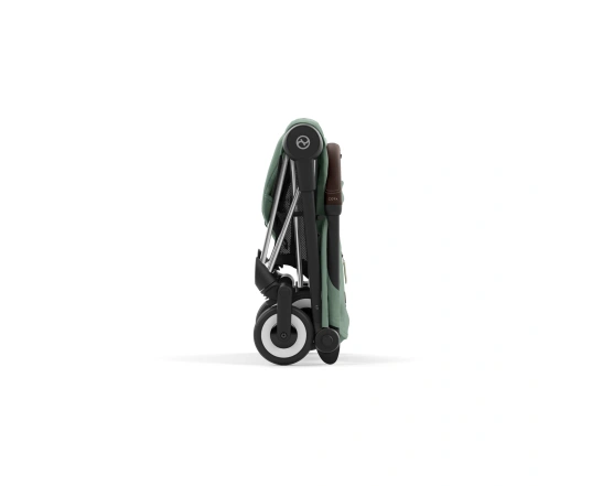 Прогулочная коляска Cybex Coya Chrome Dark Brown/Leaf Green