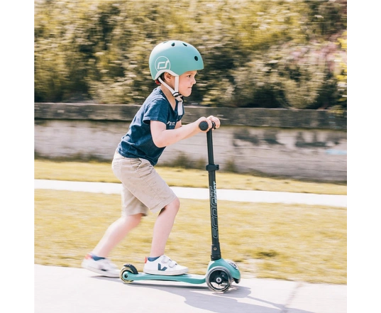 Самокат Scoot and Ride Highwaykick-3 з колесами, що світяться Лимон