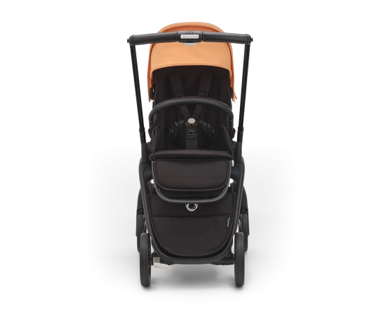 Прогулянкова коляска Bugaboo DRAGONFLY - black/midnight black island coral
