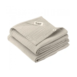Дитячі муслінові пелюшки BIBS Muslin Cloth 2 шт 70x70 см Sand - зображення