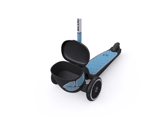 Самокат Scoot and Ride серії Highwaykick-2 з колесами що світяться сталевий, 2+ до 50кг