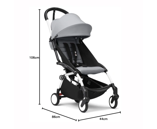 Прогулочная коляска Stokke YOYO³ с 6 месяцев Stone  (шасси Black)