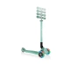Самокат GLOBBER серії PRIMO FOLDABLE PLUS LIGHTS, м'ятний, колеса з підсвіткою, 50кг, 3+