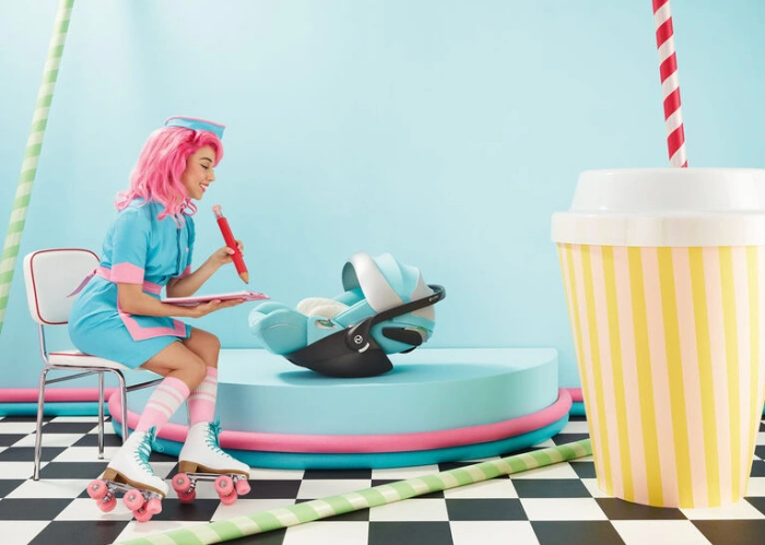 Купить Автокресло Cybex Cloud T-iSize Jeremy Scott Car с доставкой по Украине | KIDSLINE-44 - изображение