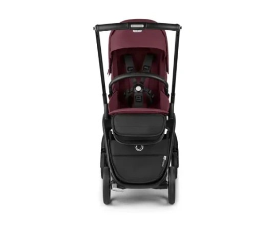 Прогулочная коляска Bugaboo DRAGONFLY - black/dark cherry-dark cherry