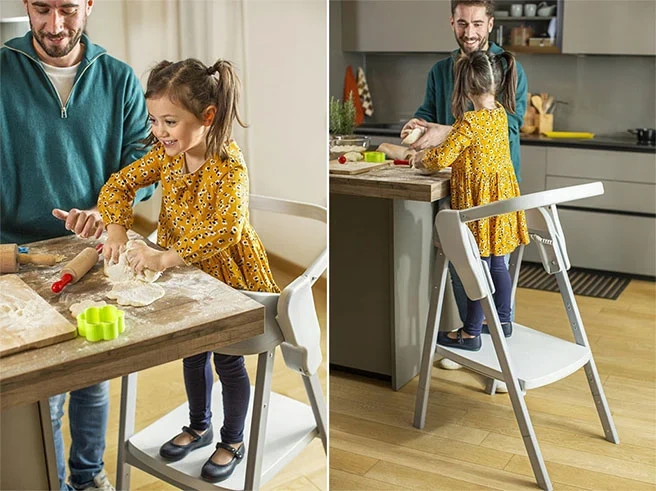 Chicco CRESCENDO UP сірий – стільчик для годування-44 - зображення