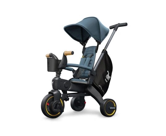 Складной трехколесный велосипед Doona Liki Trike S5 Ocean Blue