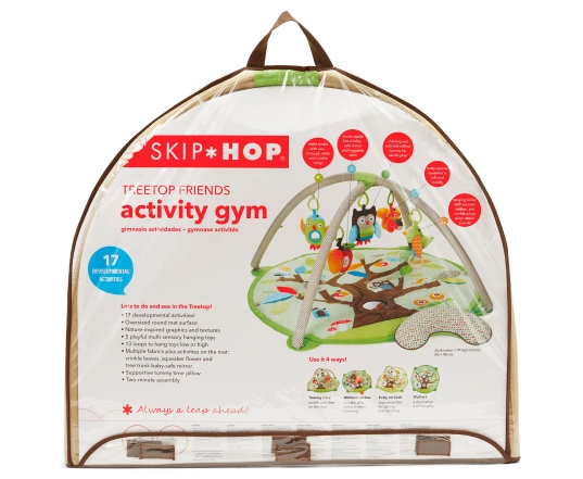Розвиваючий килимок з дугами Skip Hop Мешканці казкового лісу 