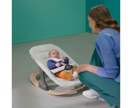 Шезлонг Bugaboo Giraffe Newborn Rocker - POLAR WHITE