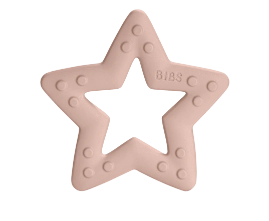 Іграшка - прорізувач BIBS Baby Bitie Star Blush