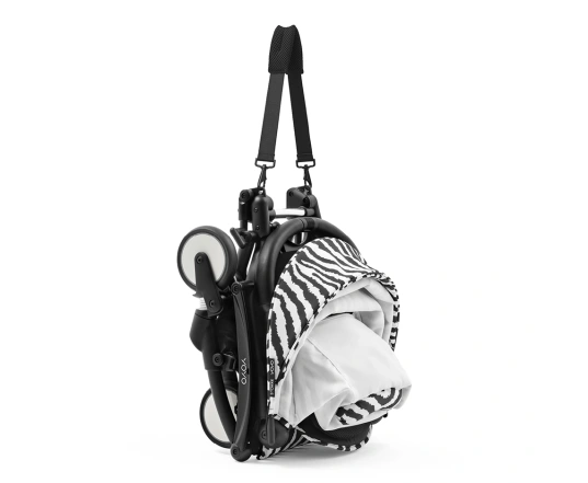 Прогулянкова коляска Stokke YOYO³ з 6 місяців Zebra (шасі White)