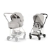 Коляска 2 в 1 Cybex MIOS Style Collection 5.0 - city grey (шасі Chrome)