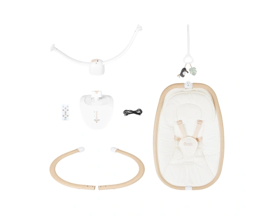 Шезлонг качалка Babymoov  Swoon Hoop Sand