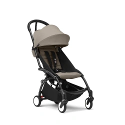 Прогулянкова коляска Stokke YOYO³ з 6 місяців Taupe (шасі Black) - зображення
