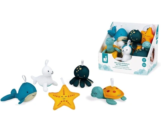 Мочалка для купания Janod Осьминог