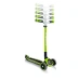 Самокат GLOBBER серії MASTER LIGHTS зелений, колеса з підсвіткою, 50кг, 4+