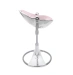 Стульчик для кормления Bloom Fresco Silver в комплекте с вкладышами из экокожи - Rosewater