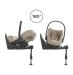 Автокресло Cybex CLOUD T-iSIZE PLUS 0-13кг - cozy beige