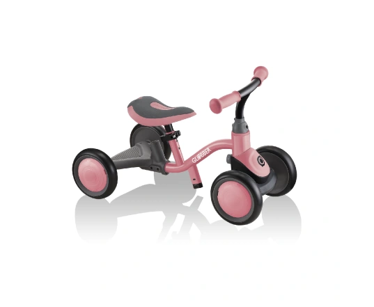 Біговел дитячий GLOBBER серії LEARNING BIKE 3в1 DELUXE - Пастельно-рожевий