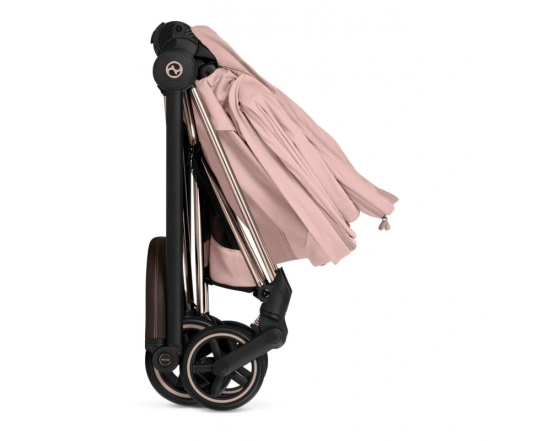 Коляска 2 в 1 Cybex MIOS Style Collection 5.0 - peach pink (шасі Matt Black)