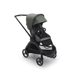 Прогулочная коляска Bugaboo DRAGONFLY - black/grey melange forest green - изображение