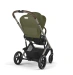 Прогулянкова коляска Cybex BALIOS S LUX TPE - moss green (з бампером)
