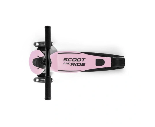 Самокат Scoot and Ride серії Highwaykick-5 з колесами що світяться рожевий, 5+ до 80кг