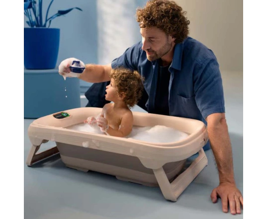 Розкладна ванна Maxi-Cosi INDIGO PLUS з вкладкою - muted terra