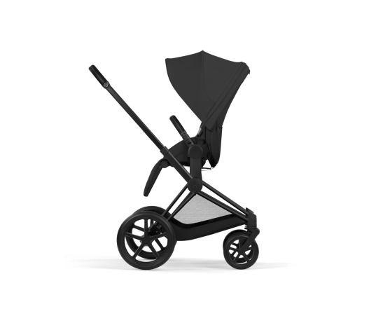 Коляска 2 в 1 Cybex PRIAM Comfort Collection 5.0 - sepia black (шасі Matt Black)