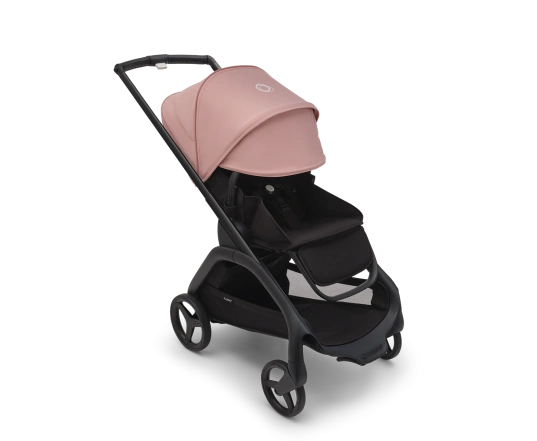 Универсальная коляска 2в1 Bugaboo DRAGONFLY - black/midnight black morning pink
