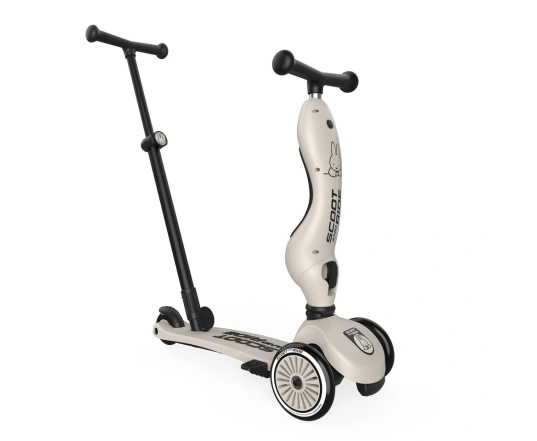Самокат Scoot and Ride серії Highwaykick-1 Push and Go Miffy - світло-сірий