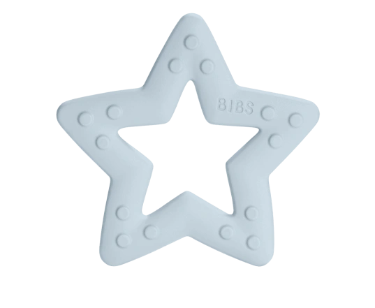 Іграшка - прорізувач BIBS Baby Bitie Star Baby Blue