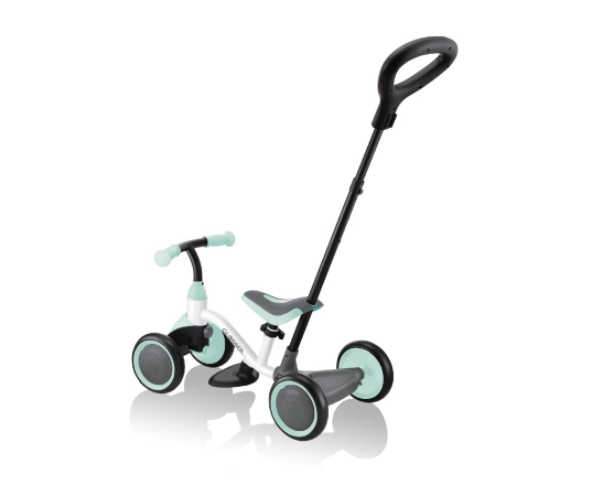 Біговел дитячий GLOBBER серії LEARNING BIKE 3в1 - Біло-м'ятний