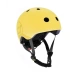 Шолом захисний дитячий Scoot and Ride, лимон, з ліхтариком, 51-55см - зображення