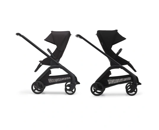 Прогулочная коляска Bugaboo DRAGONFLY - black/dark cherry-dark cherry