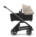 Универсальная коляска 2в1 Bugaboo DRAGONFLY - black/grey melange desert taupe
